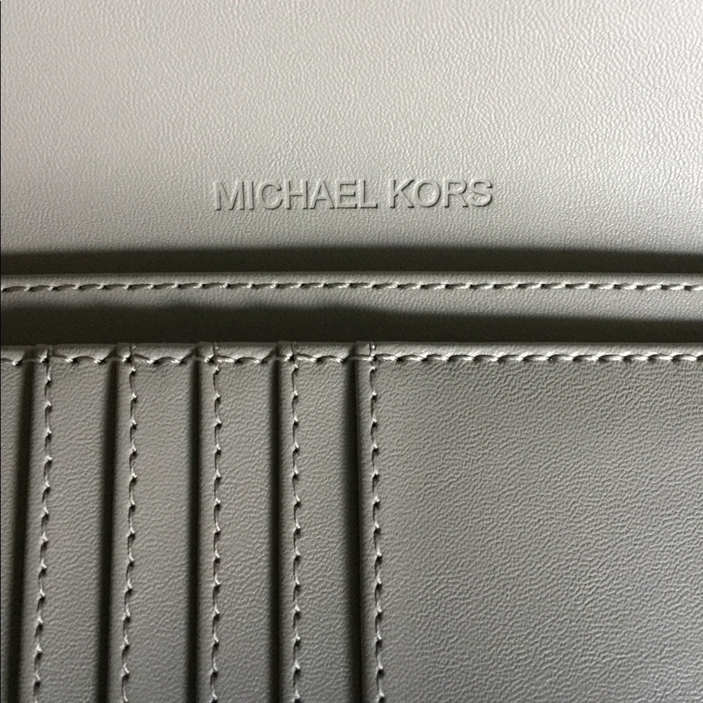 Michael Kors Light Sky Multi Trifold Wallet - Picture 7 of 9